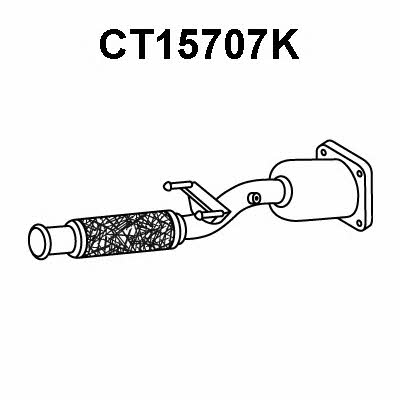 Veneporte CT15707K Каталізатор CT15707K: Купити в Україні - Добра ціна на EXIST.UA!