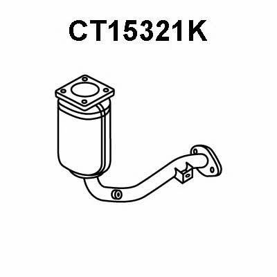 Veneporte CT15321K Каталізатор CT15321K: Купити в Україні - Добра ціна на EXIST.UA!