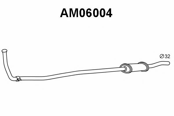 Veneporte AM06004 Резонатор AM06004: Купити в Україні - Добра ціна на EXIST.UA!