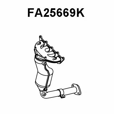 Veneporte FA25669K Каталізатор FA25669K: Купити в Україні - Добра ціна на EXIST.UA!
