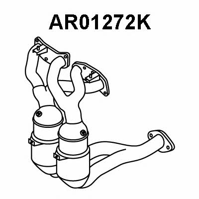 Veneporte AR01272K Каталізатор AR01272K: Купити в Україні - Добра ціна на EXIST.UA!