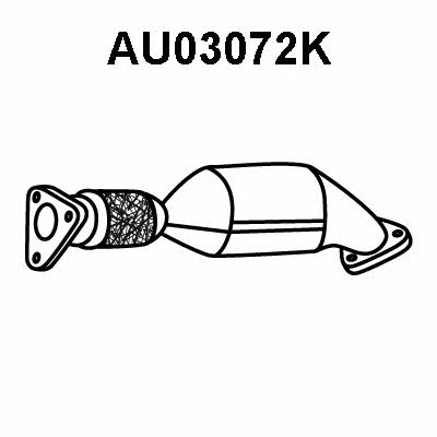 Veneporte AU03072K Каталізатор AU03072K: Купити в Україні - Добра ціна на EXIST.UA!