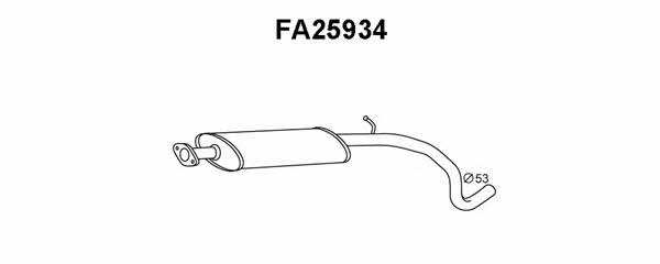 Veneporte FA25934 Резонатор FA25934: Купити в Україні - Добра ціна на EXIST.UA!