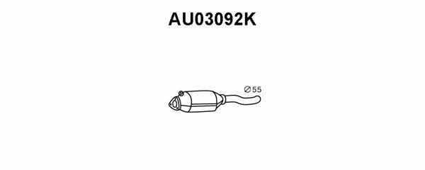 Veneporte AU03092K Каталізатор AU03092K: Купити в Україні - Добра ціна на EXIST.UA!