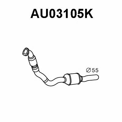 Veneporte AU03105K Каталізатор AU03105K: Купити в Україні - Добра ціна на EXIST.UA!