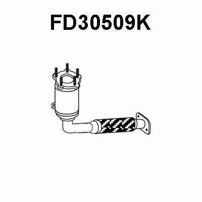 Veneporte FD30509K Каталізатор FD30509K: Купити в Україні - Добра ціна на EXIST.UA!