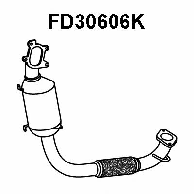 FD30606K Каталізатор FD30606K: Купити в Україні - Добра ціна на EXIST.UA!