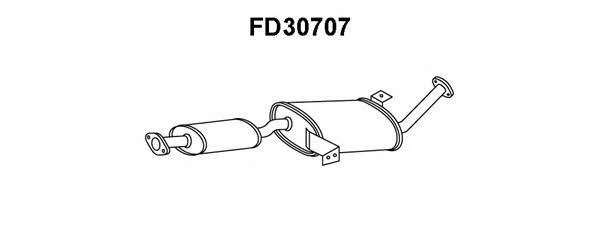 Veneporte FD30707 Резонатор FD30707: Купити в Україні - Добра ціна на EXIST.UA!