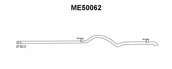 Veneporte ME50062 Вихлопна труба ME50062: Купити в Україні - Добра ціна на EXIST.UA!