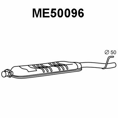 Veneporte ME50096 Глушник, середня частина ME50096: Купити в Україні - Добра ціна на EXIST.UA!