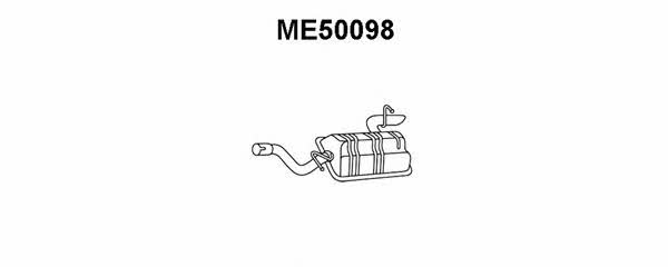 Veneporte ME50098 Глушник, задня частина ME50098: Купити в Україні - Добра ціна на EXIST.UA!