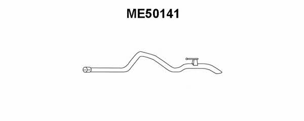 Veneporte ME50141 Вихлопна труба ME50141: Купити в Україні - Добра ціна на EXIST.UA!