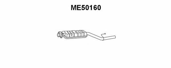 Veneporte ME50160 Глушник, середня частина ME50160: Купити в Україні - Добра ціна на EXIST.UA!
