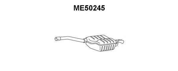 Veneporte ME50245 Глушник, середня частина ME50245: Купити в Україні - Добра ціна на EXIST.UA!