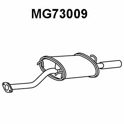 Veneporte MG73009 Глушник, задня частина MG73009: Купити в Україні - Добра ціна на EXIST.UA!