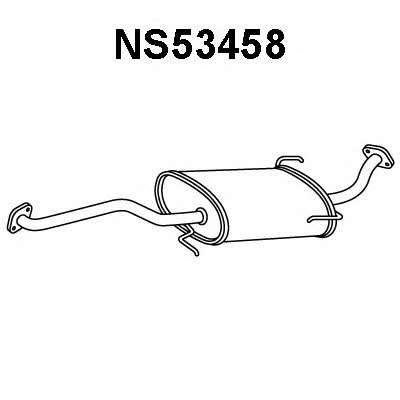 Veneporte NS53458 Резонатор NS53458: Купити в Україні - Добра ціна на EXIST.UA!