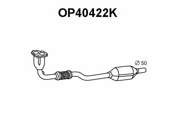 Veneporte OP40422K Каталізатор OP40422K: Купити в Україні - Добра ціна на EXIST.UA!