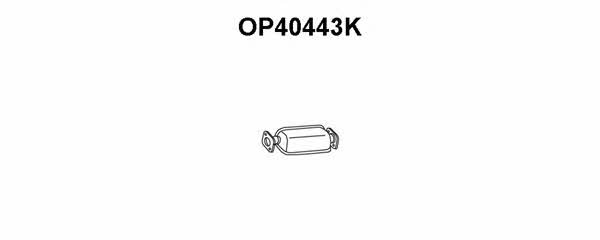 Veneporte OP40443K Каталізатор OP40443K: Купити в Україні - Добра ціна на EXIST.UA!