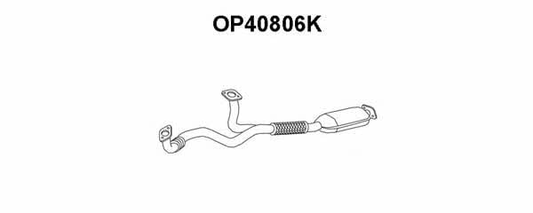 Veneporte OP40806K Каталізатор OP40806K: Купити в Україні - Добра ціна на EXIST.UA!