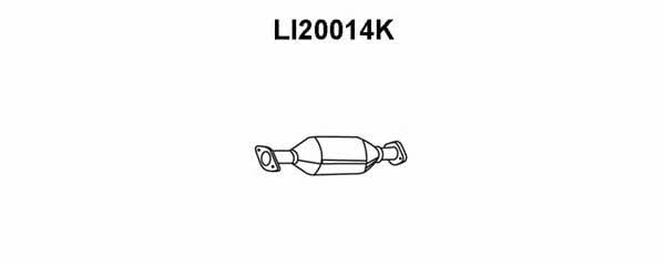 Veneporte LI20014K Каталізатор LI20014K: Купити в Україні - Добра ціна на EXIST.UA!