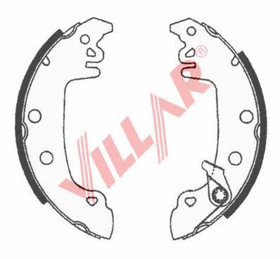 Villar 629.0519 Колодки гальмівні барабанні, комплект 6290519: Купити в Україні - Добра ціна на EXIST.UA!