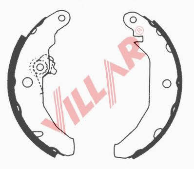 Villar 629.0529 Колодки гальмівні барабанні, комплект 6290529: Купити в Україні - Добра ціна на EXIST.UA!