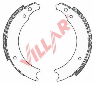 Villar 629.0570 Колодки гальмівні барабанні, комплект 6290570: Приваблива ціна - Купити в Україні на EXIST.UA!