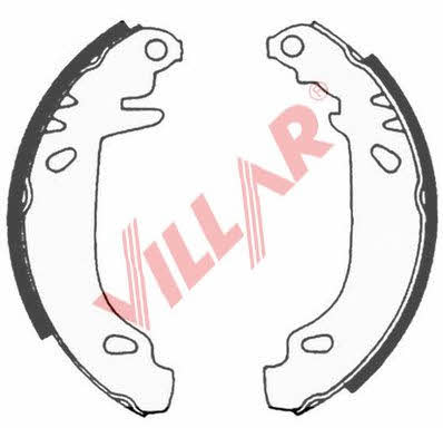 Villar 629.0572 Колодки гальмівні барабанні, комплект 6290572: Купити в Україні - Добра ціна на EXIST.UA!