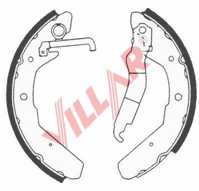 Villar 629.0617 Колодки гальмівні барабанні, комплект 6290617: Купити в Україні - Добра ціна на EXIST.UA!