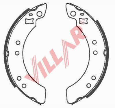 Villar 629.0640 Колодки гальмівні барабанні, комплект 6290640: Купити в Україні - Добра ціна на EXIST.UA!