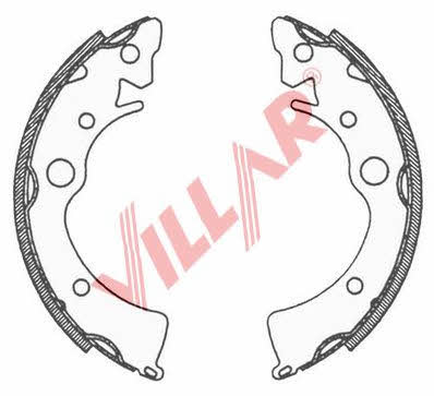 Villar 629.0673 Колодки гальмівні барабанні, комплект 6290673: Купити в Україні - Добра ціна на EXIST.UA!