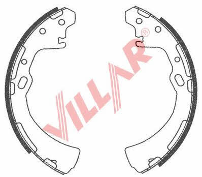 Villar 629.0751 Колодки гальмівні барабанні, комплект 6290751: Купити в Україні - Добра ціна на EXIST.UA!