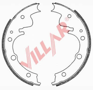 Villar 629.0683 Колодки гальмівні барабанні, комплект 6290683: Купити в Україні - Добра ціна на EXIST.UA!