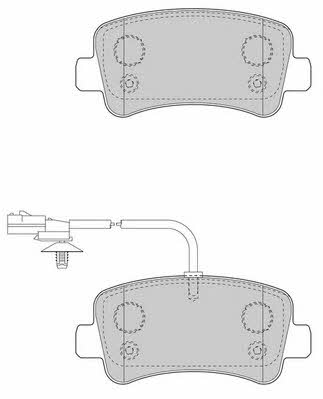 Wagner WBP25112A Гальмівні колодки, комплект WBP25112A: Купити в Україні - Добра ціна на EXIST.UA!