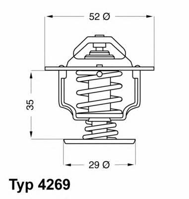 Wahler 4269.78D Термостат 426978D: Приваблива ціна - Купити в Україні на EXIST.UA!