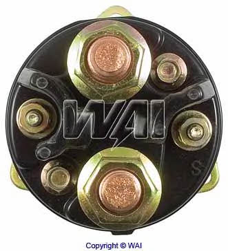 Реле стартера втягивающее Wai 66-114