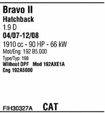FIH30327A Walker Система выпуска отработаных газов