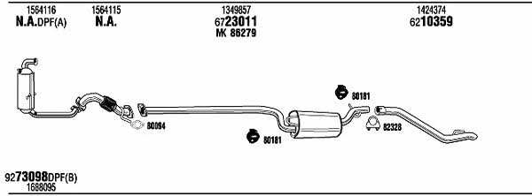 Купити Walker FOH18517B за низькою ціною в Україні!