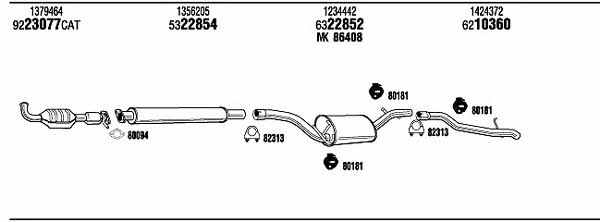 Купити Walker FOH18518A за низькою ціною в Україні!