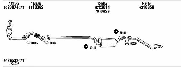 Купити Walker FOH18519A за низькою ціною в Україні!