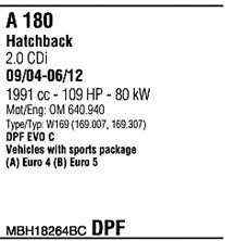 MBH18264BC Walker Система випуску відпрацьованих газів
