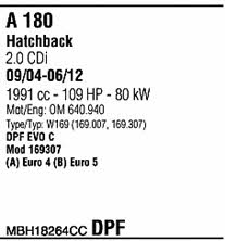 MBH18264CC Walker Система випуску відпрацьованих газів