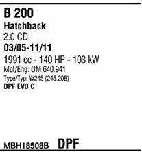 MBH18508B Walker Система випуску відпрацьованих газів