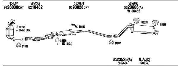 Купити Walker OPH09171BA за низькою ціною в Україні!