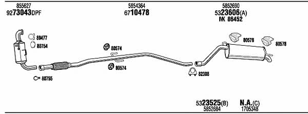 Купити Walker OPH09171BD за низькою ціною в Україні!