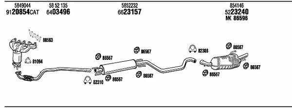 Купити Walker OPH15331B за низькою ціною в Україні!
