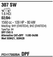 PEH17992BA Walker Система выпуска отработаных газов