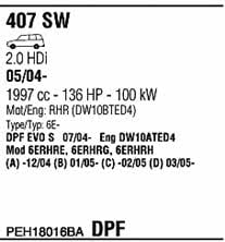 Walker PEH18016BA Система випуску відпрацьованих газів PEH18016BA: Приваблива ціна - Купити в Україні на EXIST.UA!