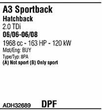 ADH32689 Walker Система выпуска отработаных газов