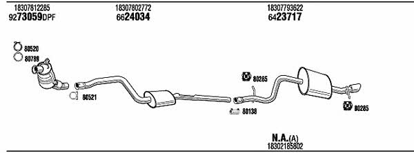 Купити Walker BWH03980BB за низькою ціною в Україні!